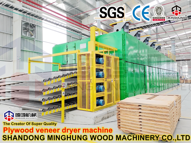 MINGHUNG VENEER DRYER MACHINE (2) MINGHUNG MÁQUINA SECADORA DE FOLHAS (2)