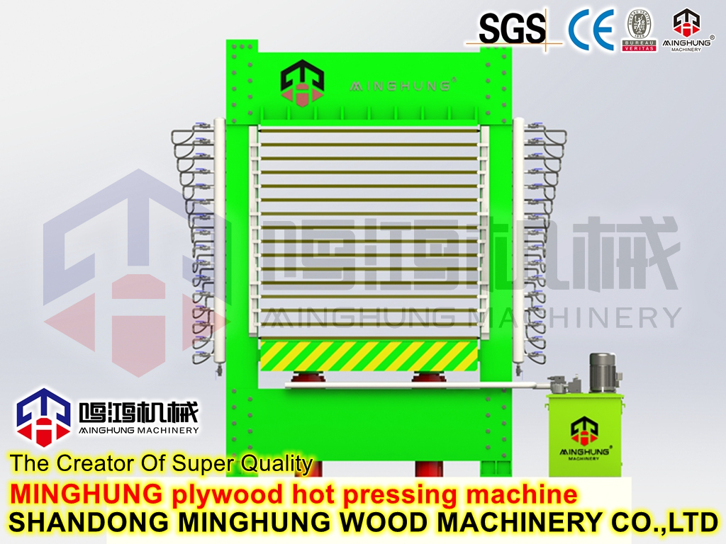 máquina de compensado
