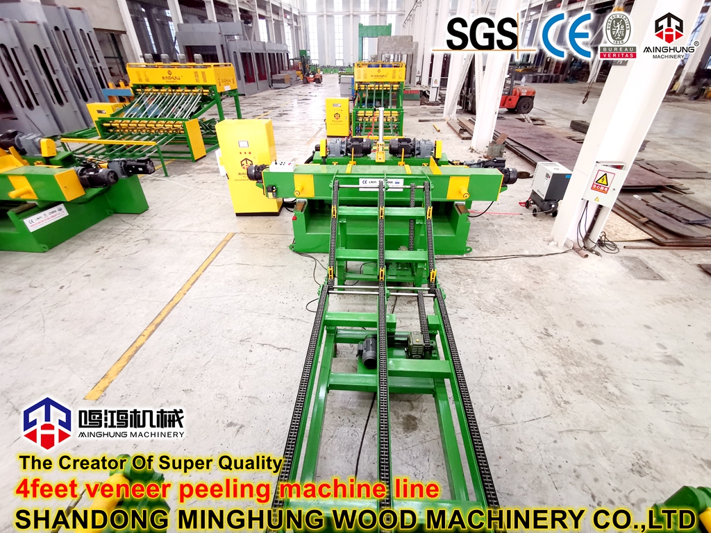 spindleless peeling machine descascador sem fuso