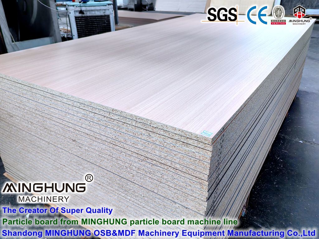 Produto de partícula da China Minghung Wood Board Line