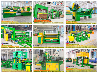 Descascamento de folheado de alta eficiência para linha de produção de madeira compensada