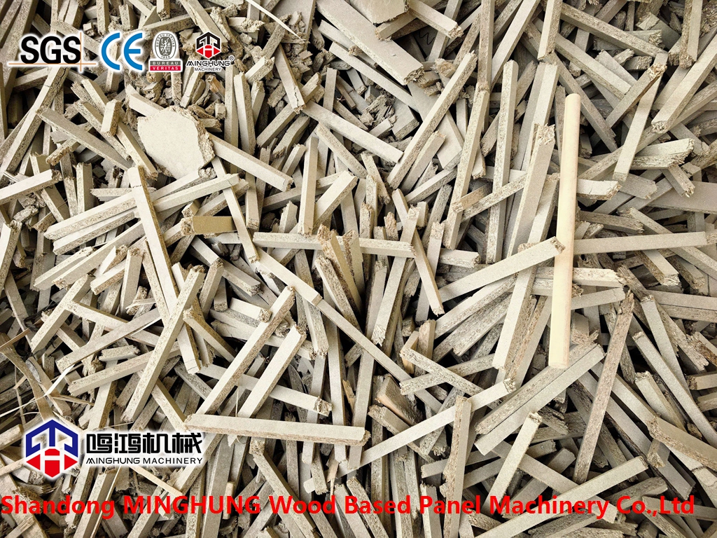 Restos de madeira de aglomerado