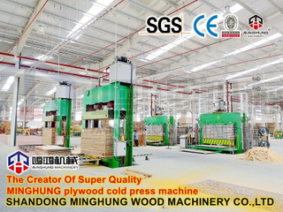 Máquina de Prensa a Frio para Madeira Compensada com Ce