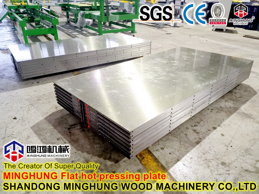 placa quente para máquina de prensagem a quente de madeira compensada