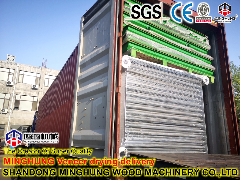 entrega de secador de folheado