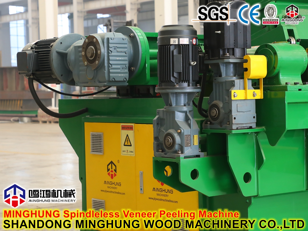 MINGHUNG Máquina descascadora de folheado sem fuso