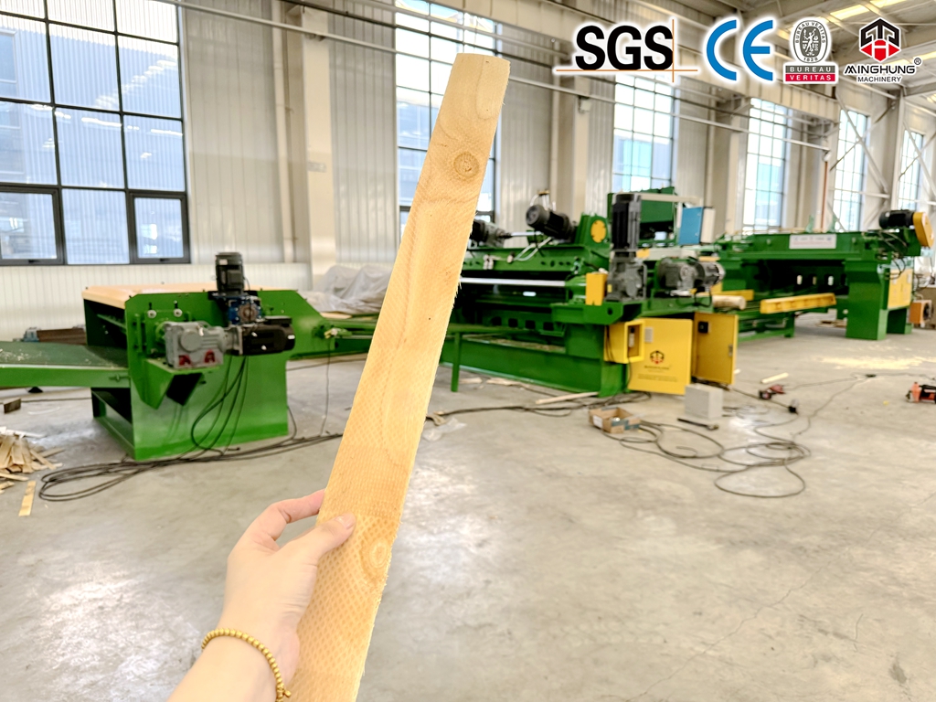 máquina de descascar folheado estreito