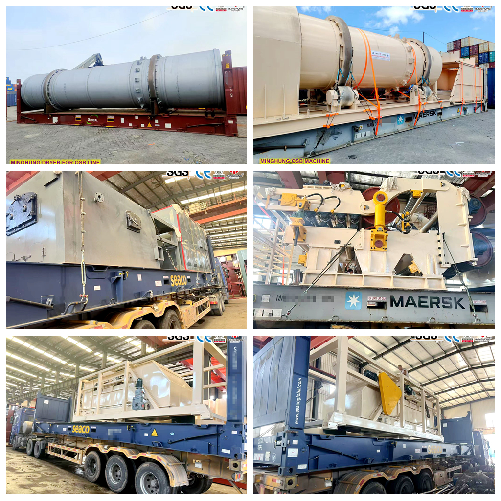 MINGHUNG OSB & MDF Equipamento de máquinas