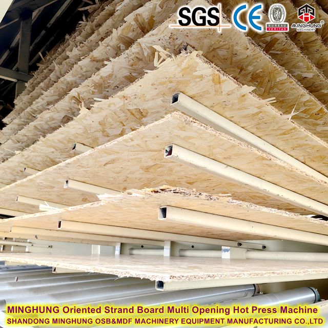 MINGHUNG M&aacute;quina de prensagem a quente com m&uacute;ltiplas aberturas de placa de fio orientada