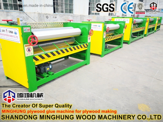 Espalhador de cola para espalhar cola de fábrica de madeira compensada para folheado de cola aplicada