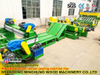 Torno de folheado rotativo sem fuso para processamento de peeling de folheado
