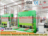 Prensa a quente de compensado hidráulico para produção de compensado formado