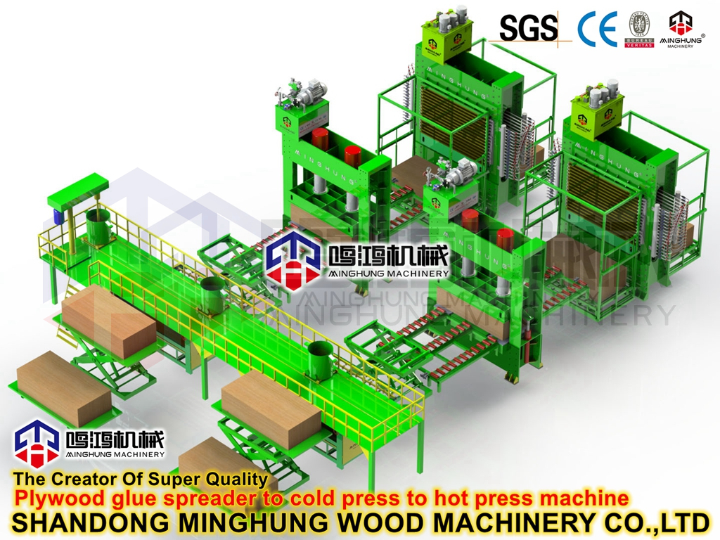 espalhador de cola máquina de prensagem a frio máquina de prensagem a quente
