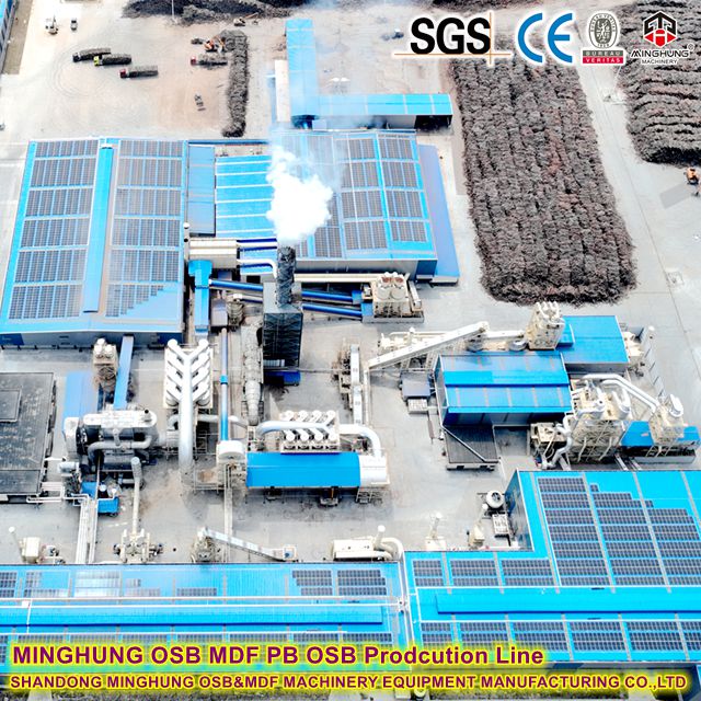 China avançada na linha de produção MDF /HDF