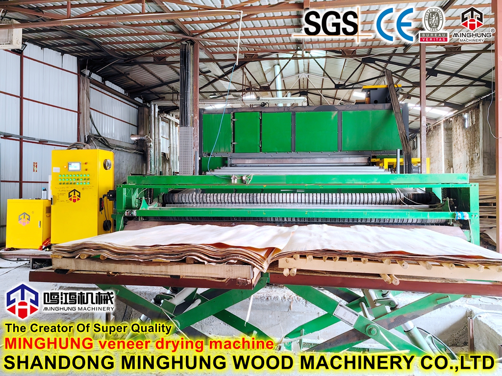 CHINA MINGHUNG m&aacute;quina de secagem de folheado 
