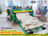 Máquina de torno de descascamento de folheado de núcleo sem fuso para trabalho pesado para linha de produção de folheado de máquinas CNC para trabalhar madeira