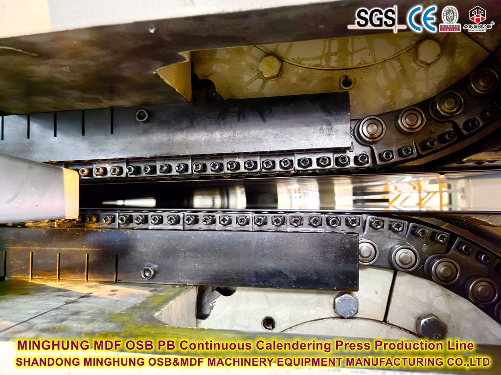 MINGHUNG OSB PB Pressionamento contínuo Pressione a linha de produção