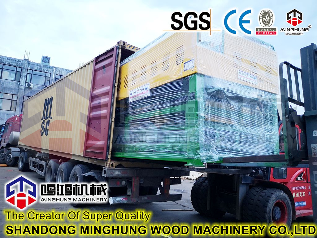 MINGHUNG máquina de empilhamento de folheado