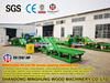 Torno laminador sem fuso para folheado de corte rotativo 