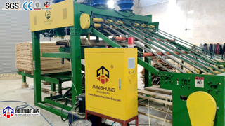 Linha de produção de compensado forte para fabricação de compensado