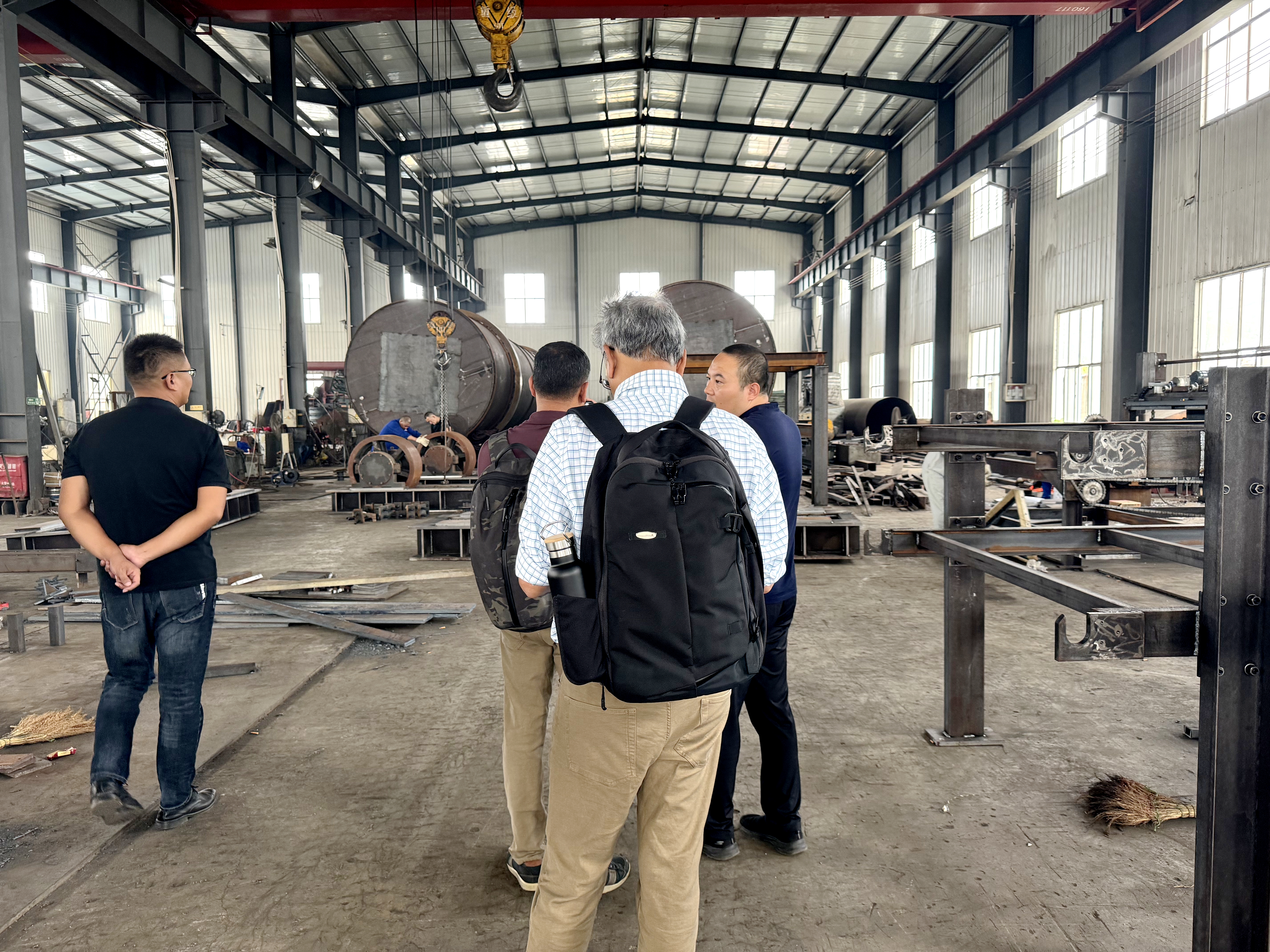 secador de tambor rotativo para aglomerado OSB MDF