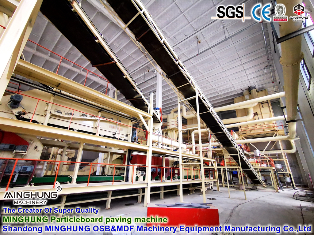 Fabricante de máquinas de fabricação de MDF da China