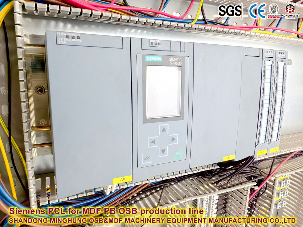 Siemens PLC para MDF PB OSB Line